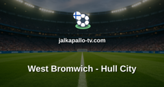 Championship: West Bromwich - Hull City