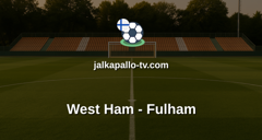 Englannin Liigacup: West Ham - Fulham