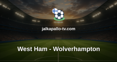 Valioliiga: West Ham - Wolverhampton