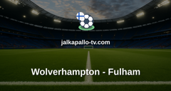 Valioliiga: Wolverhampton - Fulham